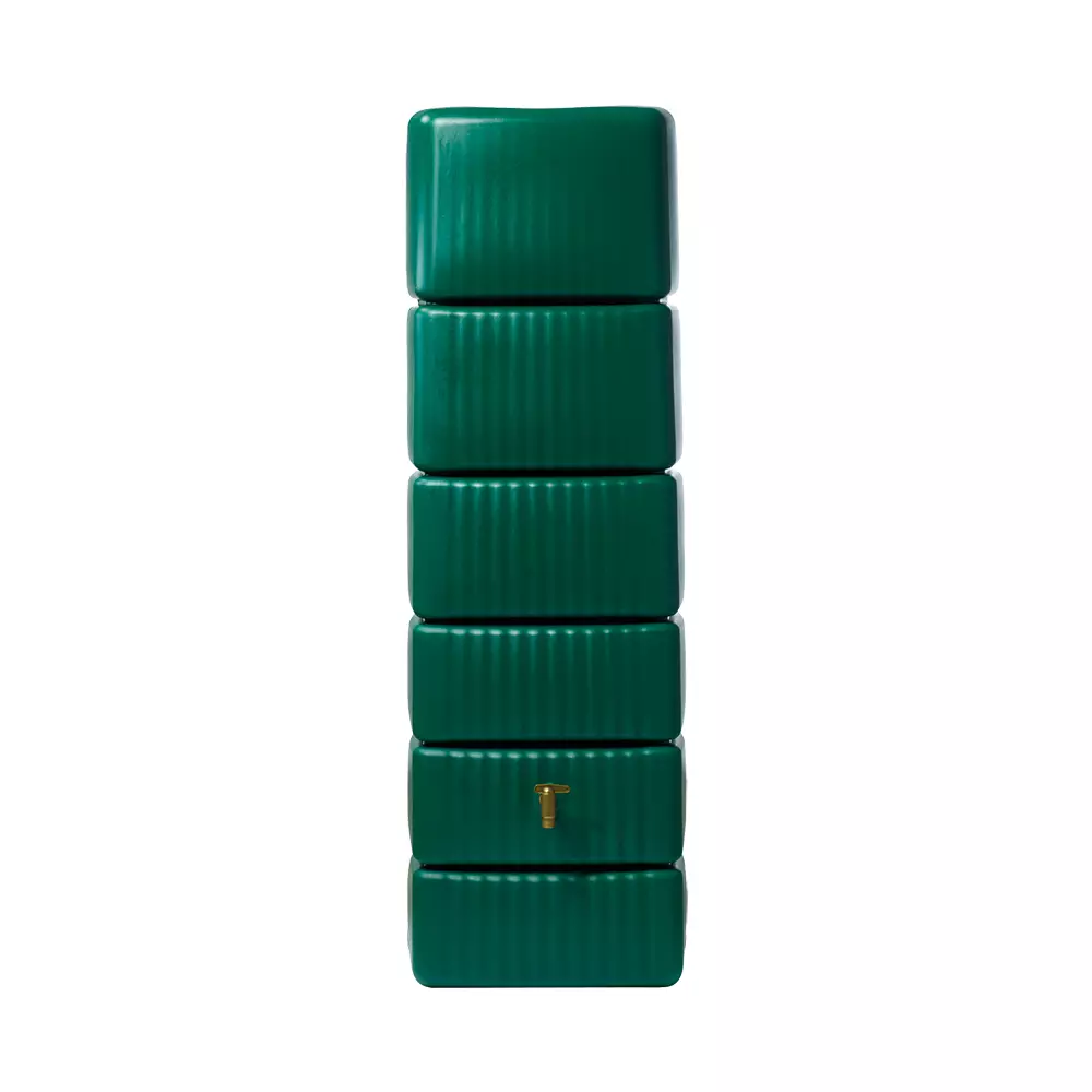 Green Slim Wall Tank 330 Litres