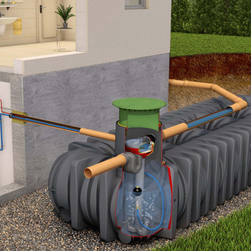 Platin XL/XXL Direct Rainwater Harvesting System 10000-25000 Litres